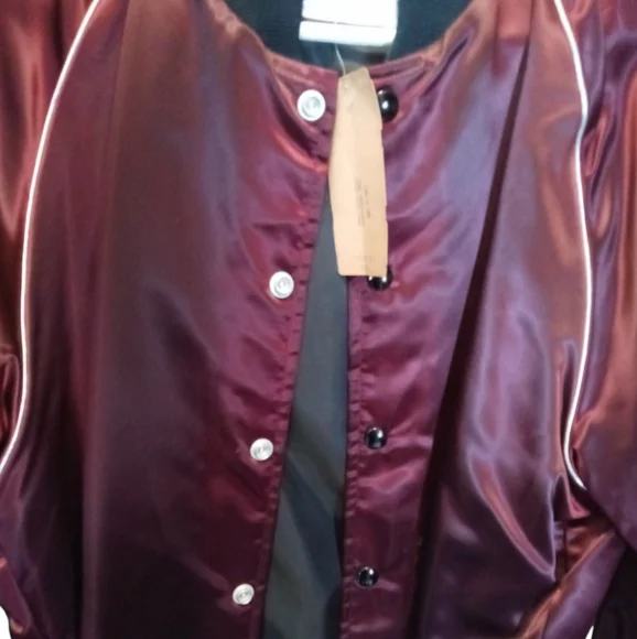 Michael Jackson Tour Jacket - Maroon with tags. Large - Picture 3 of 6